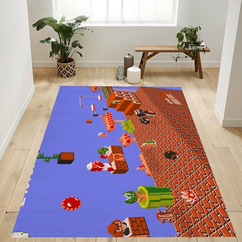 Super Mario 21 Carpet Area Rug
