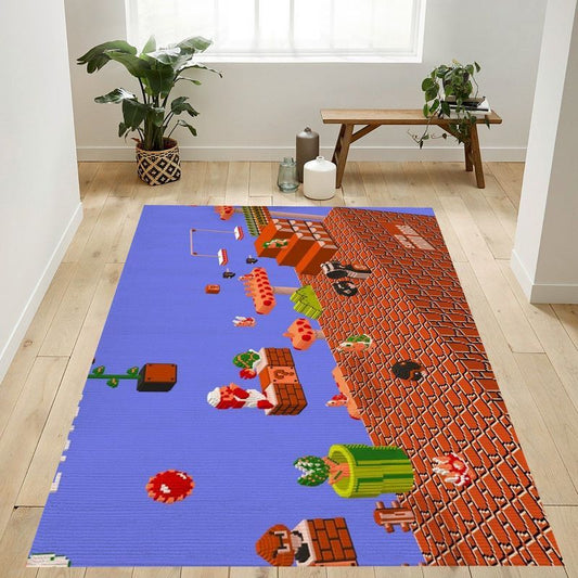 Super Mario 21 Carpet Area Rug