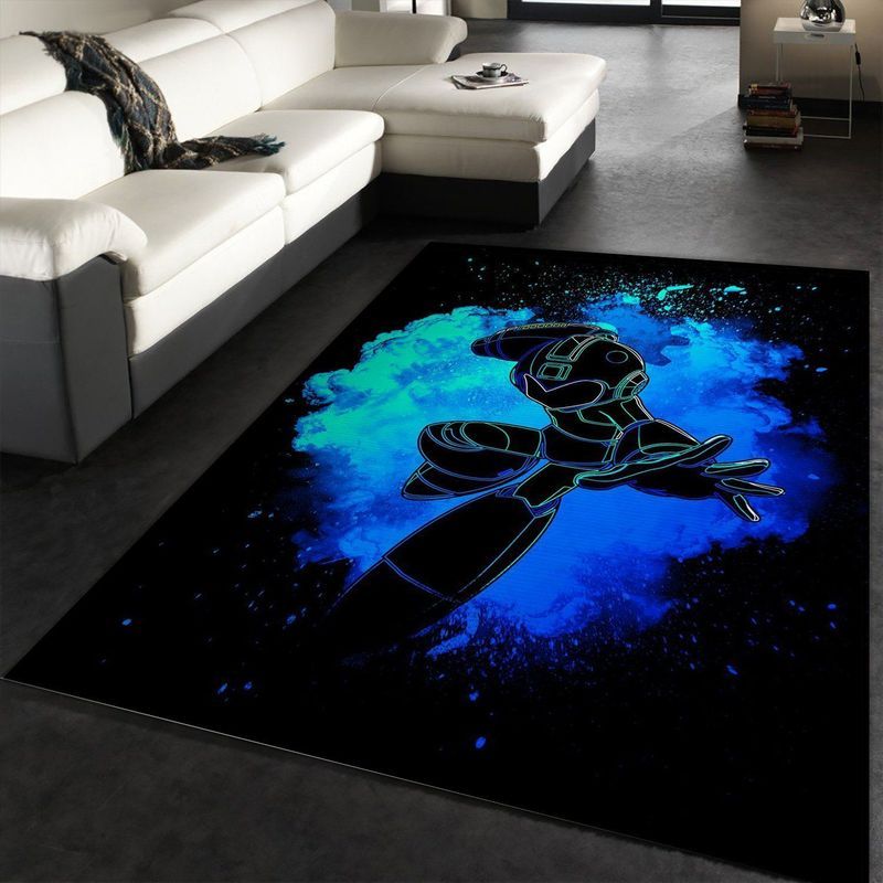 The Blue Bomber Bomberman Jetters Carpet Area Rug