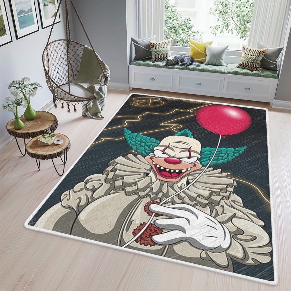 Want A Balloon Bart? It Horror Film It Carpet Area Rug