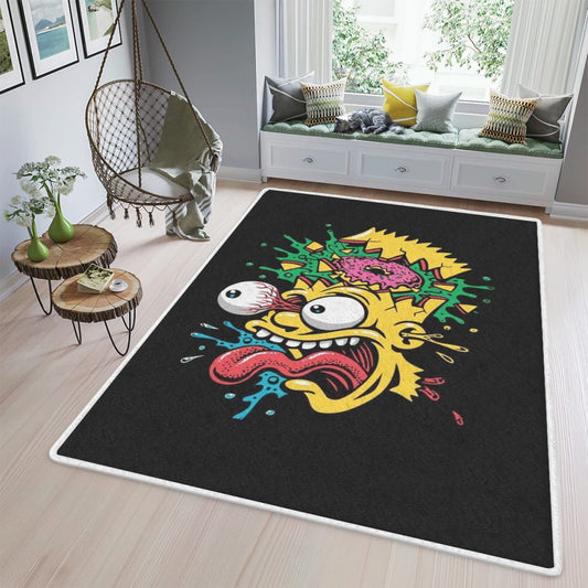Bart Simpson Hungry MonsterBart Simpson Carpet Area Rug