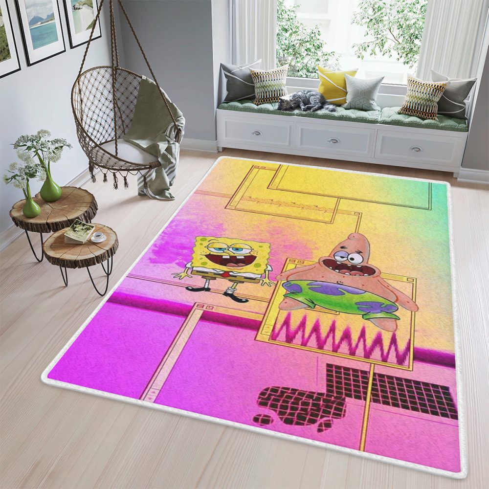 Spongebob Relax Series Tv Spongebob Carpet Area Rug