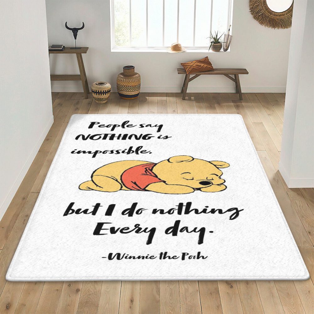 Winnie The Pooh Carpet Area Rug 6