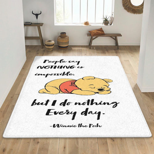 Winnie The Pooh Carpet Area Rug 6