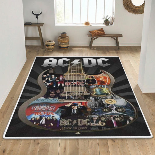 ACDC Music Band Carpet Area Rug 1