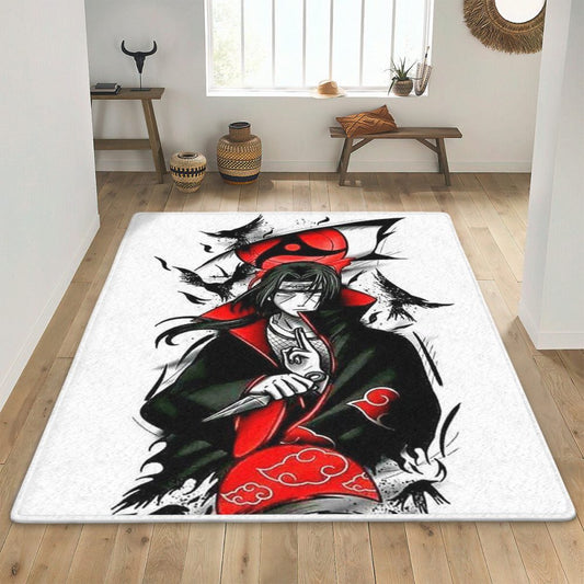 Uchiha Itachi Carpet Area Rug 2