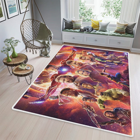 Avenger End Game all characters Carpet Area Rug