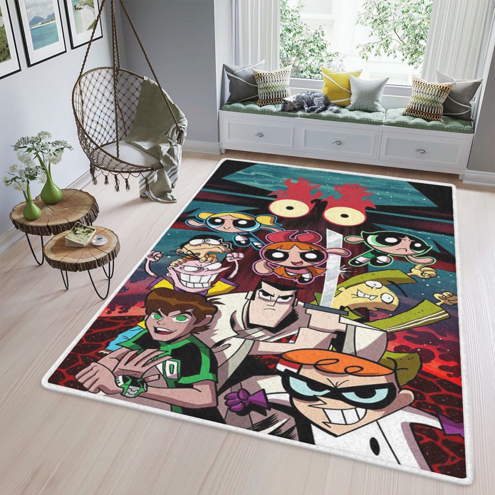 Cartoon TV Show Characters Fan Gift Carpet Area Rug