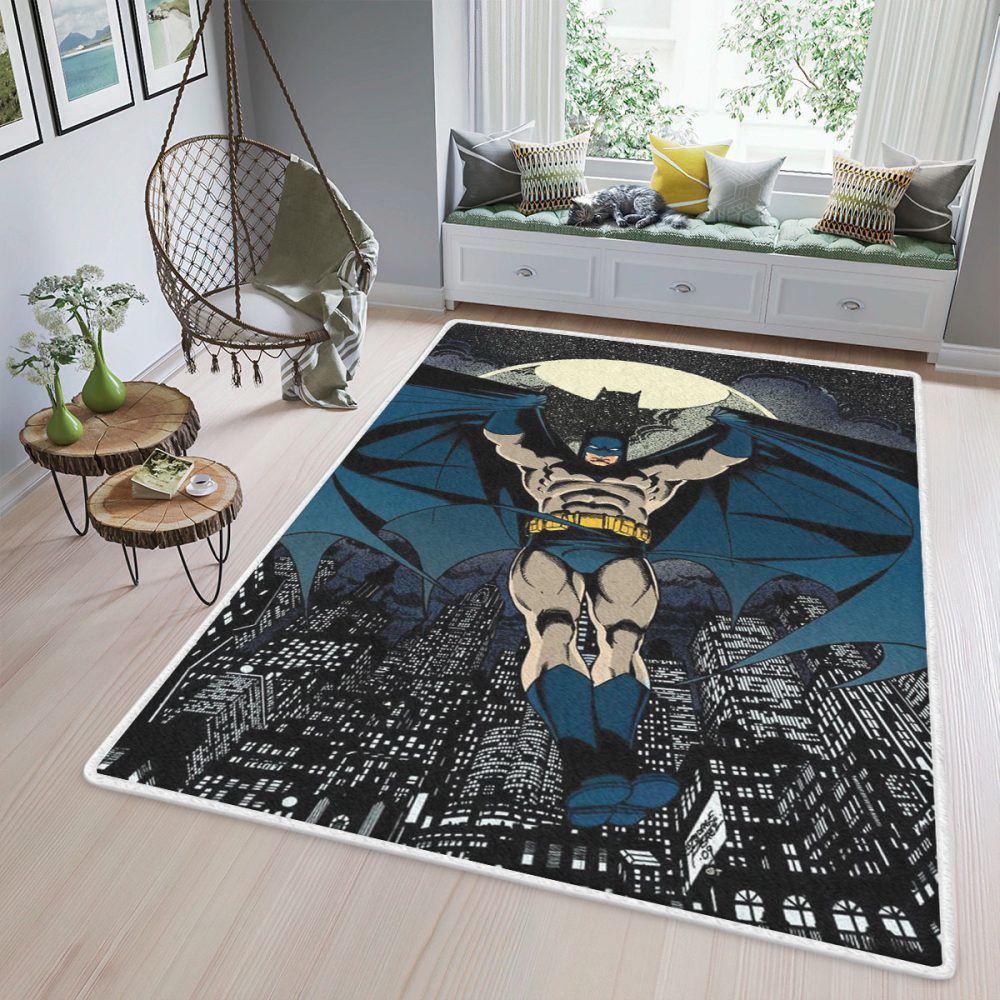 Batman Dark Night DC comics Fan Gift Carpet Area Rug
