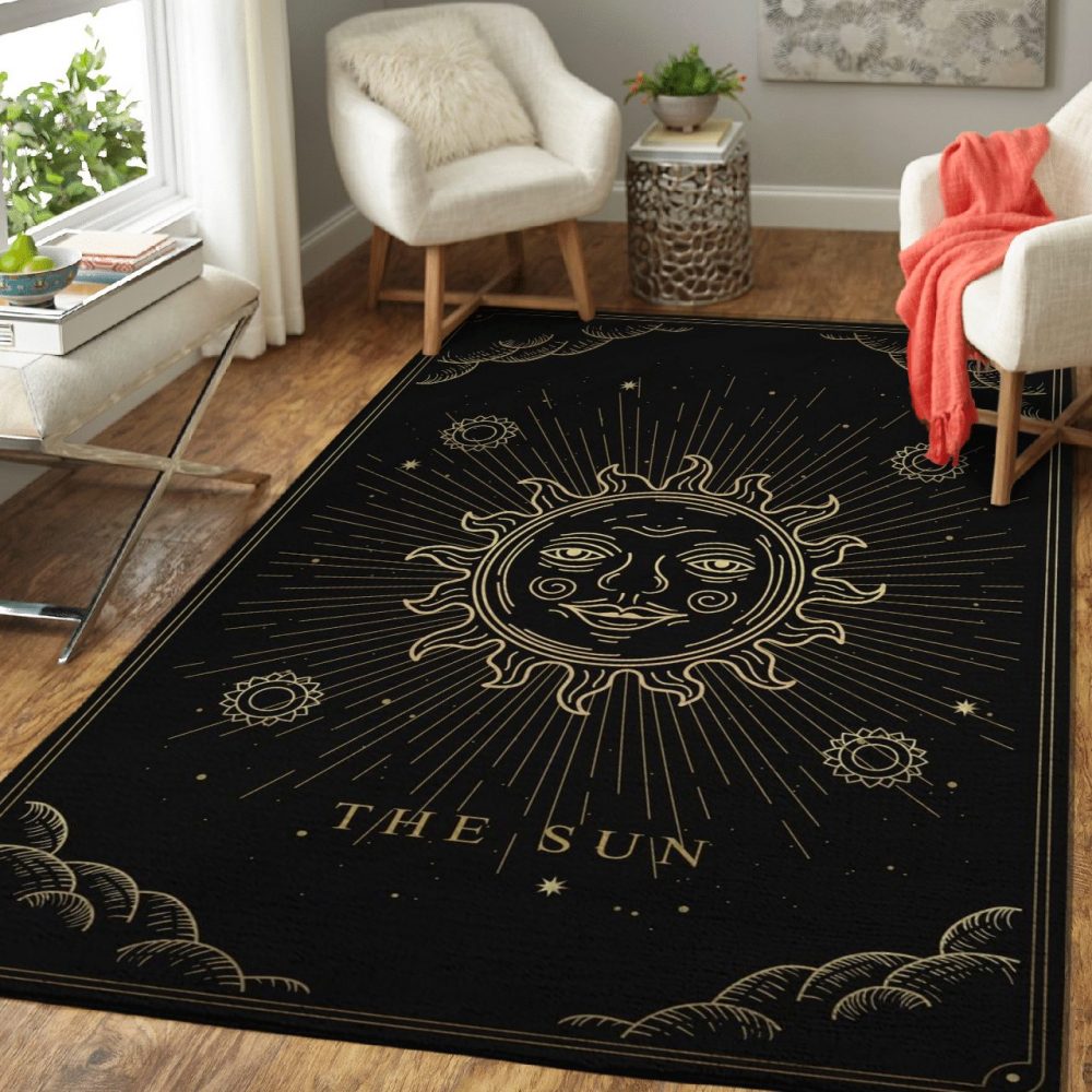 Wicca The Sun Carpet Area Rug