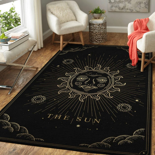 Wicca The Sun Carpet Area Rug