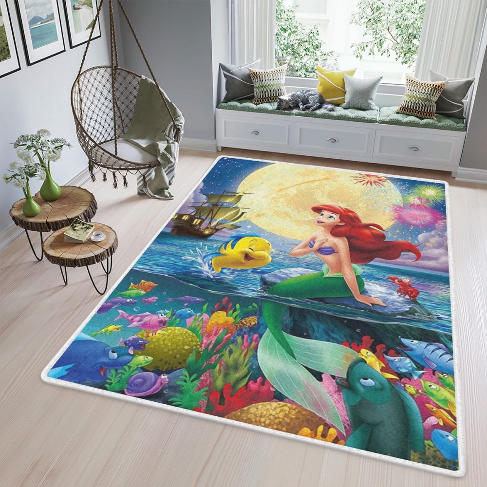 Ariel The Little Mermaid Disney 101 Ariel Carpet Area Rug