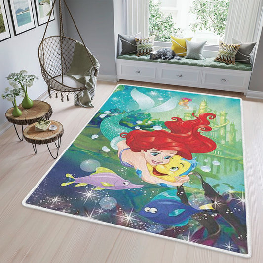 Ariel The Little Mermaid Disney 102 Ariel Carpet Area Rug