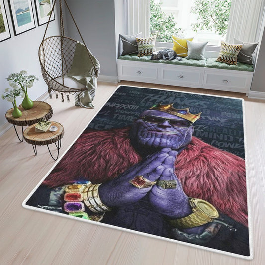 Cool Thanos Marvel Comics Gifts Carpet Area Rug