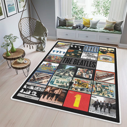 The Beatles Music Band Carpet Area Rug 3