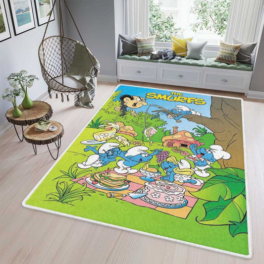 The Smurfs Carpet Area Rug