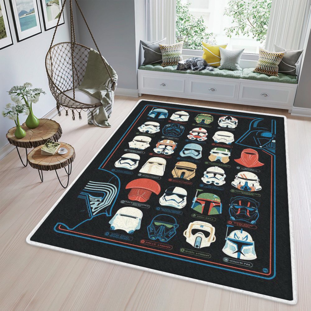 Teams Captain Rex Star Wars Christmas Gift For lover Carpet Area Rug