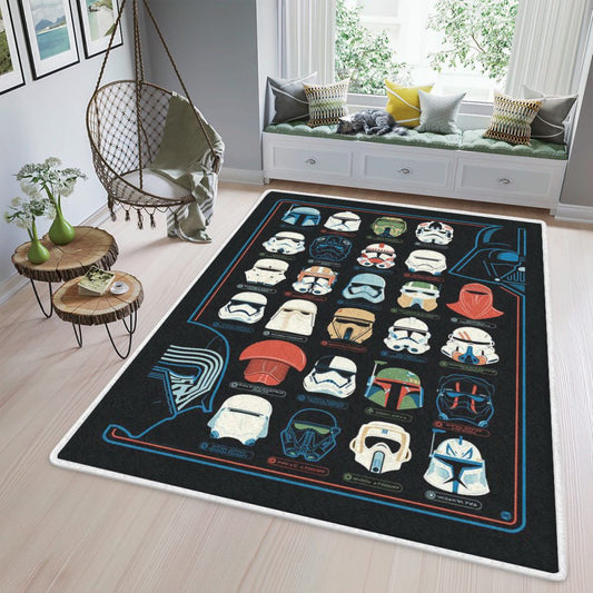 Teams Captain Rex Star Wars Christmas Gift For lover Carpet Area Rug
