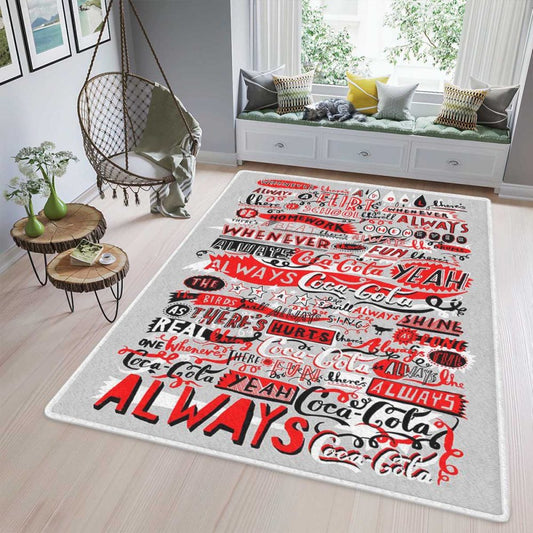 Coca Cola Gift For Fan Coca Cola Carpet Area Rug