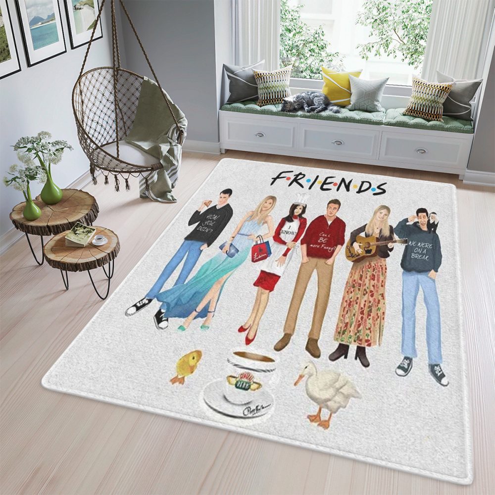 TV Series Friends TV Show Fan Gift TV Series Friends TV Show Carpet Area Rug