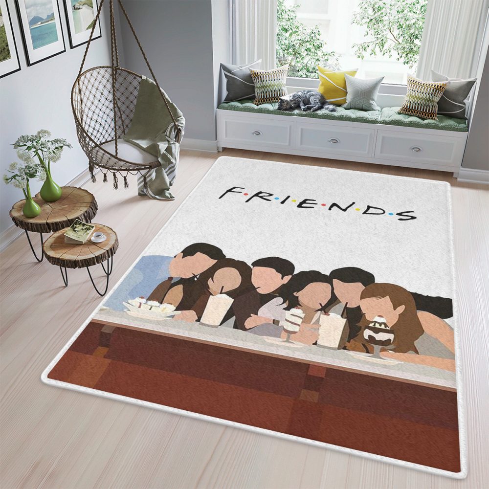 TV Series Friends TV Show 2 Fan Gift TV Series Friends TV Show Carpet Area Rug