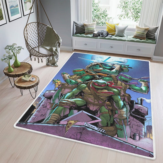 Teenage Mutant Ninja Turtles Series Movies Christmas Gift For lover Carpet Area Rug