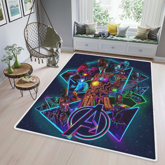 The Avengers Marvel Comics Galaxy Christmas GiftThe Avengers Marvel Comics Carpet Area Rug