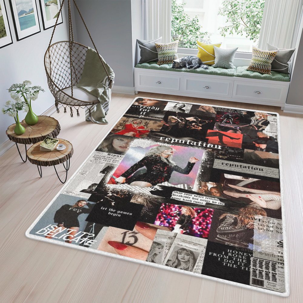 Taylor Swift Reputation Carpet Area Rug