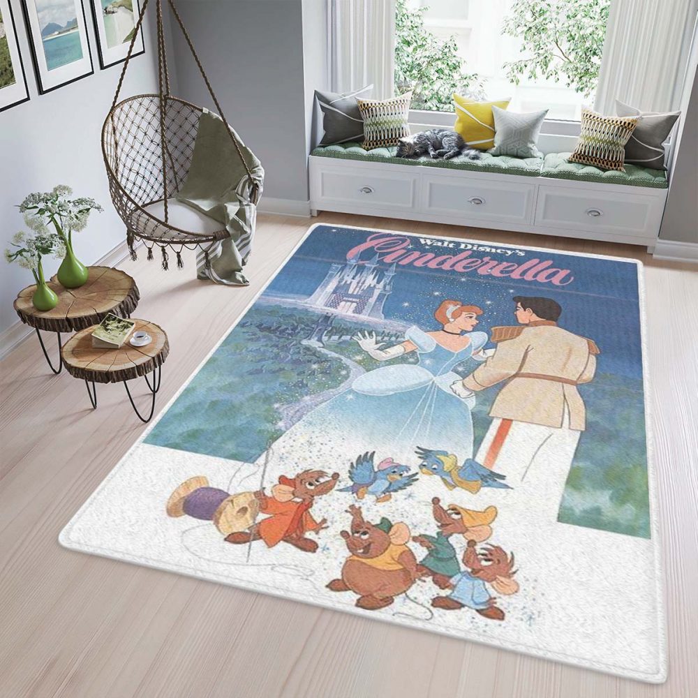 Walt Disneys Cinderella Carpet Area Rug