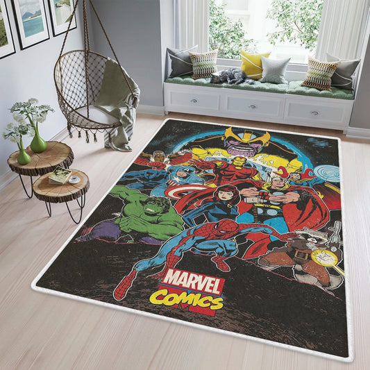 The Avengers Marvel Comics 102 Christmas GiftThe Avengers Marvel Galaxy Carpet Area Rug
