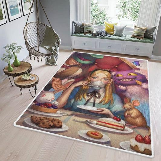 Alice In Wonderland Carpet Area Rug 2