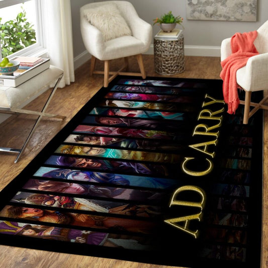 Ad Carry League Of Legends Spiel Carpet Area Rug
