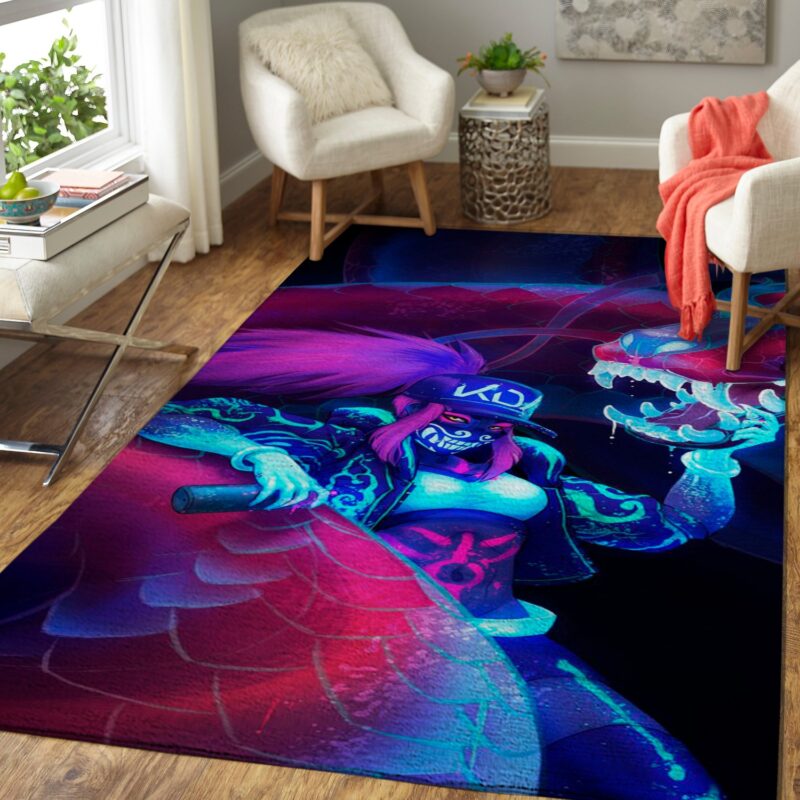 Akali League Of Legends Spiel Carpet Area Rug