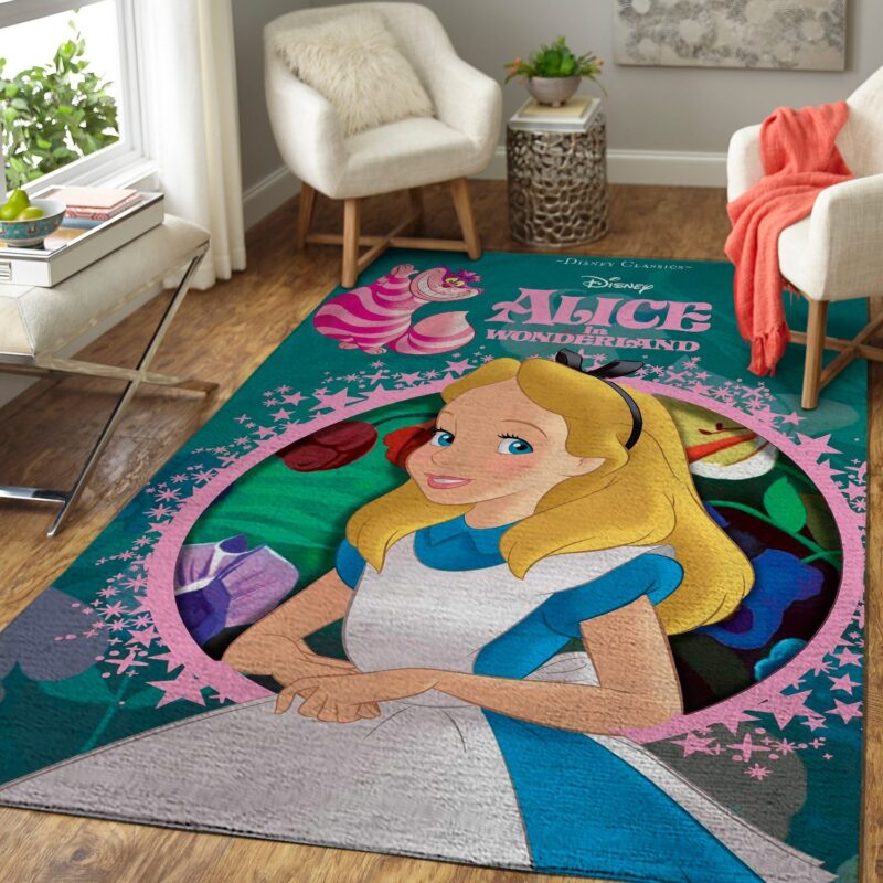 Alice Disney Im Wunderland Carpet Area Rug