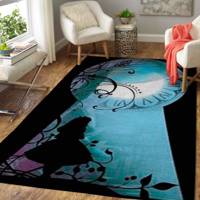 Alice In Disneys Garten Carpet Area Rug