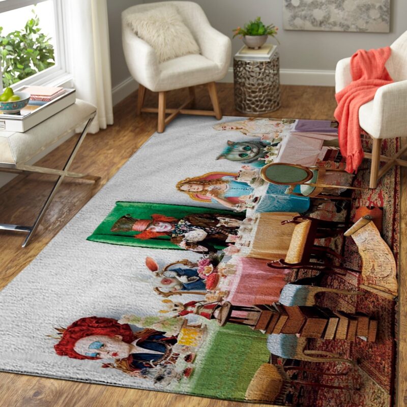 Alice Jungle Wunderschoner Garten Disney Carpet Area Rug