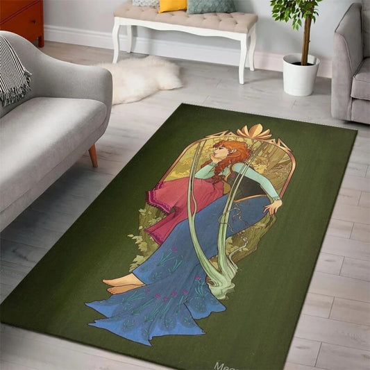Anna Disney Prinzessin Filme Carpet Area Rug