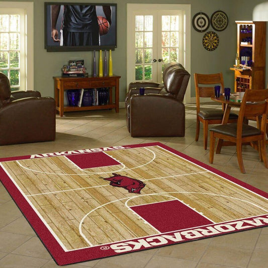 Arkansas Rug Team Home Court Carpet Area Rug