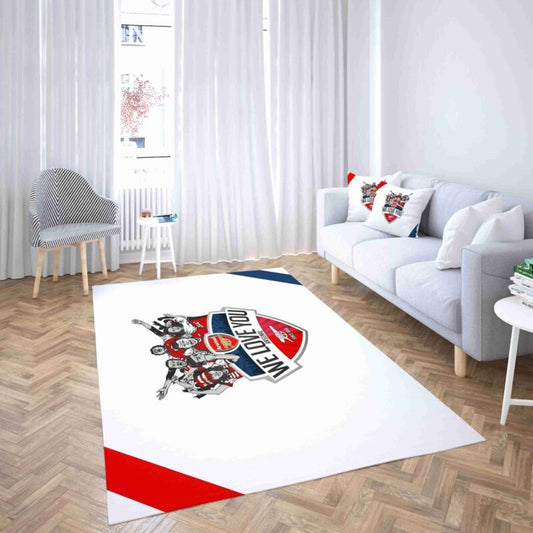 Arsenal Football Club Wir Lieben Dich Carpet Area Rug