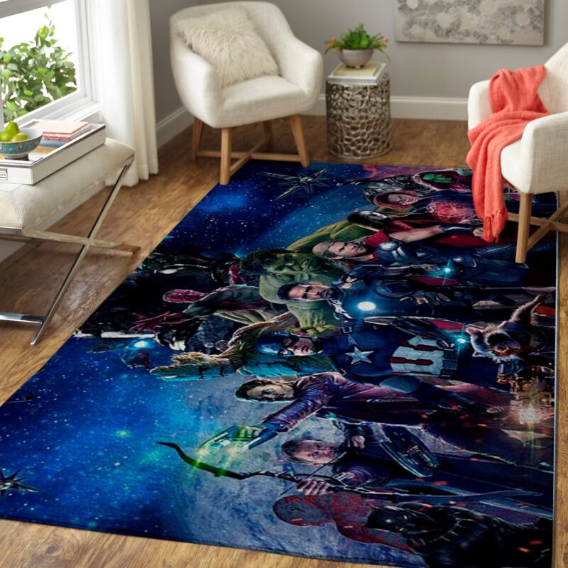 Avengers Marval Superheld Carpet Area Rug 10