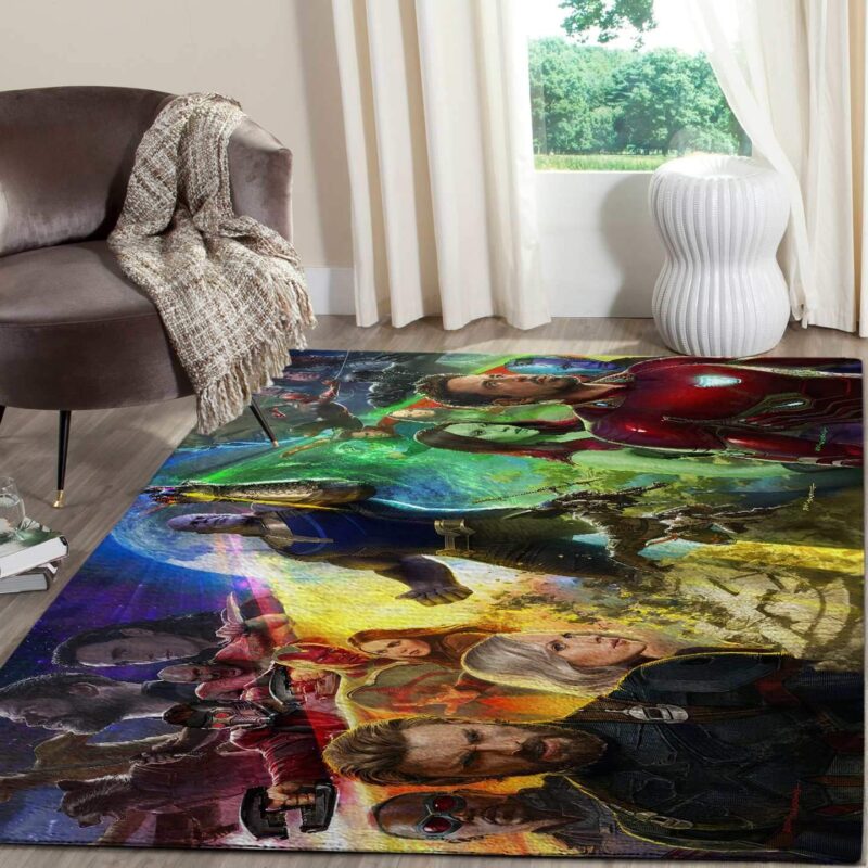 Avengers Marval Superheld Carpet Area Rug 2