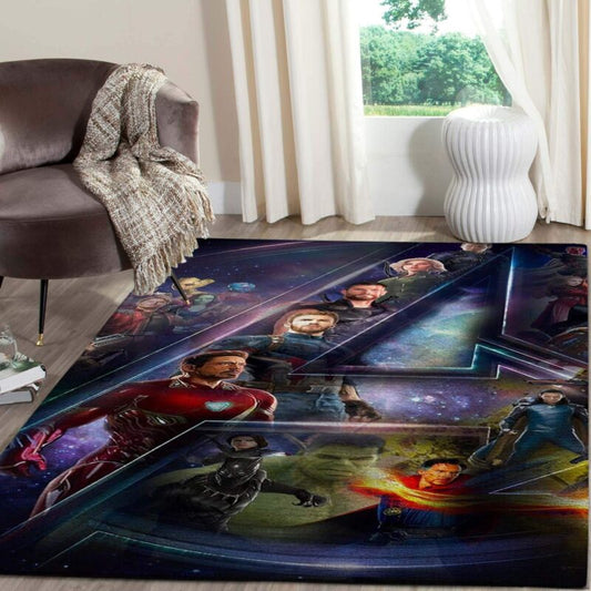 Avengers Marval Superheld Carpet Area Rug 6