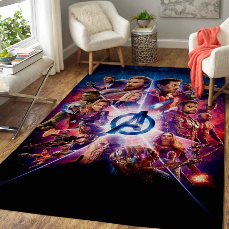 Avengers Marval Superheld Carpet Area Rug 7