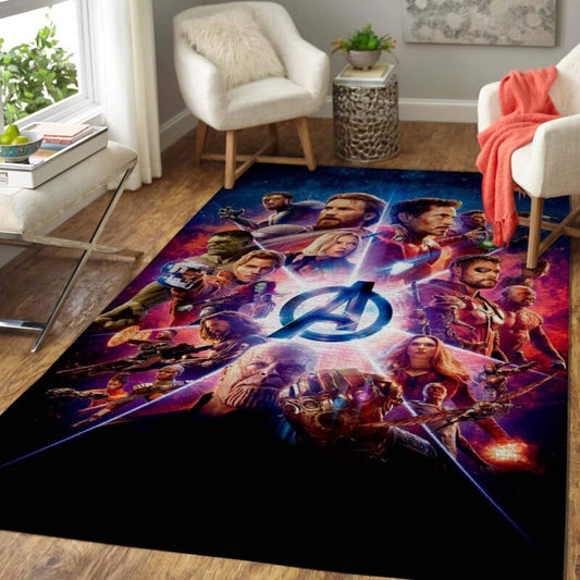 Avengers Marval Superheld Carpet Area Rug 7