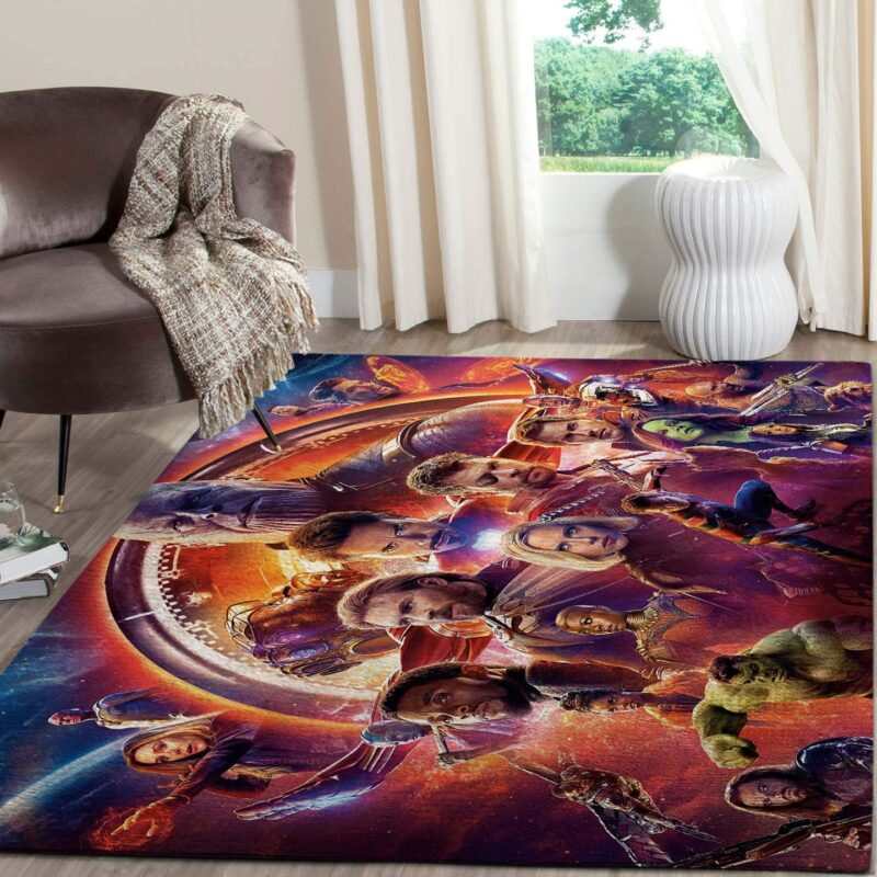 Avengers Marval Superheld Carpet Area Rug