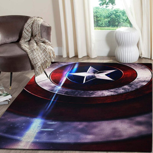 Avengers Marval Verteidigungsschild Captain Carpet Area Rug