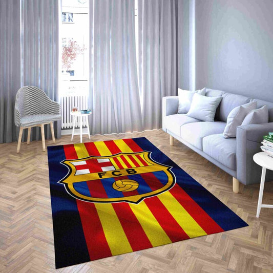 Barcelona Gelb Rot Blau Carpet Area Rug