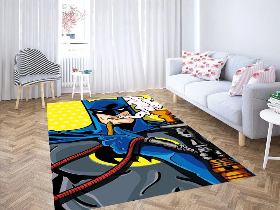 Batman raucht Carpet Area Rug