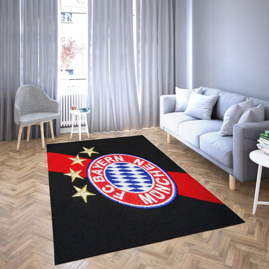 Bayern Wunderschner Logo Carpet Area Rug Im Wohnzimmerbereich