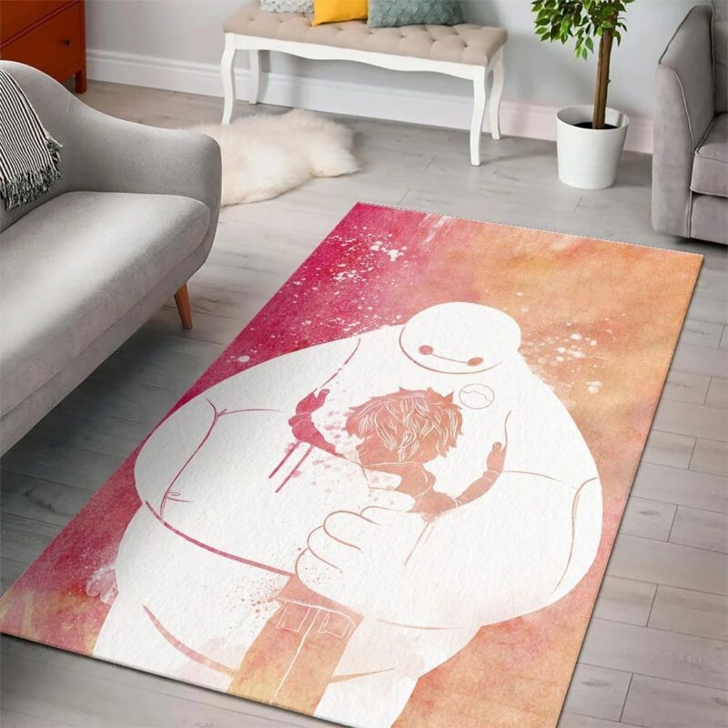 Baymax Big Hero 6 Disney Filme Carpet Area Rug